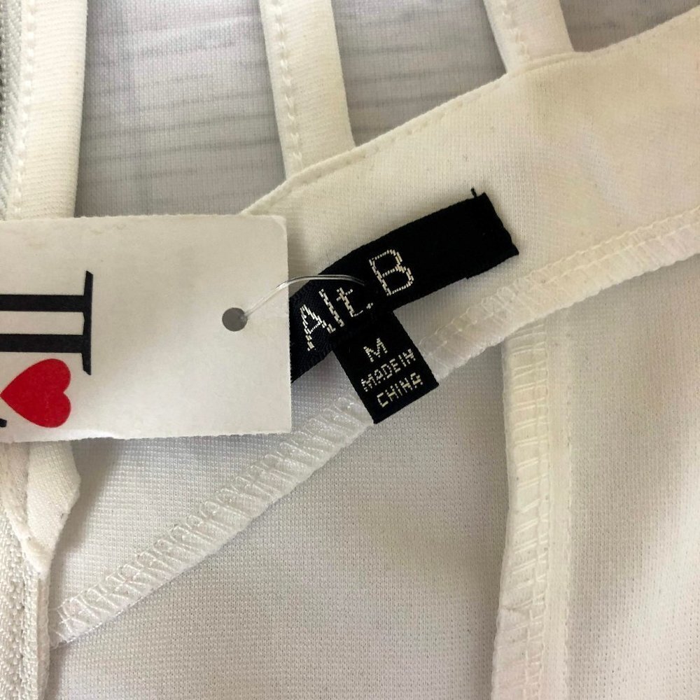 NWT Alt B Stretch Crop Top M - Picture 4 of 5